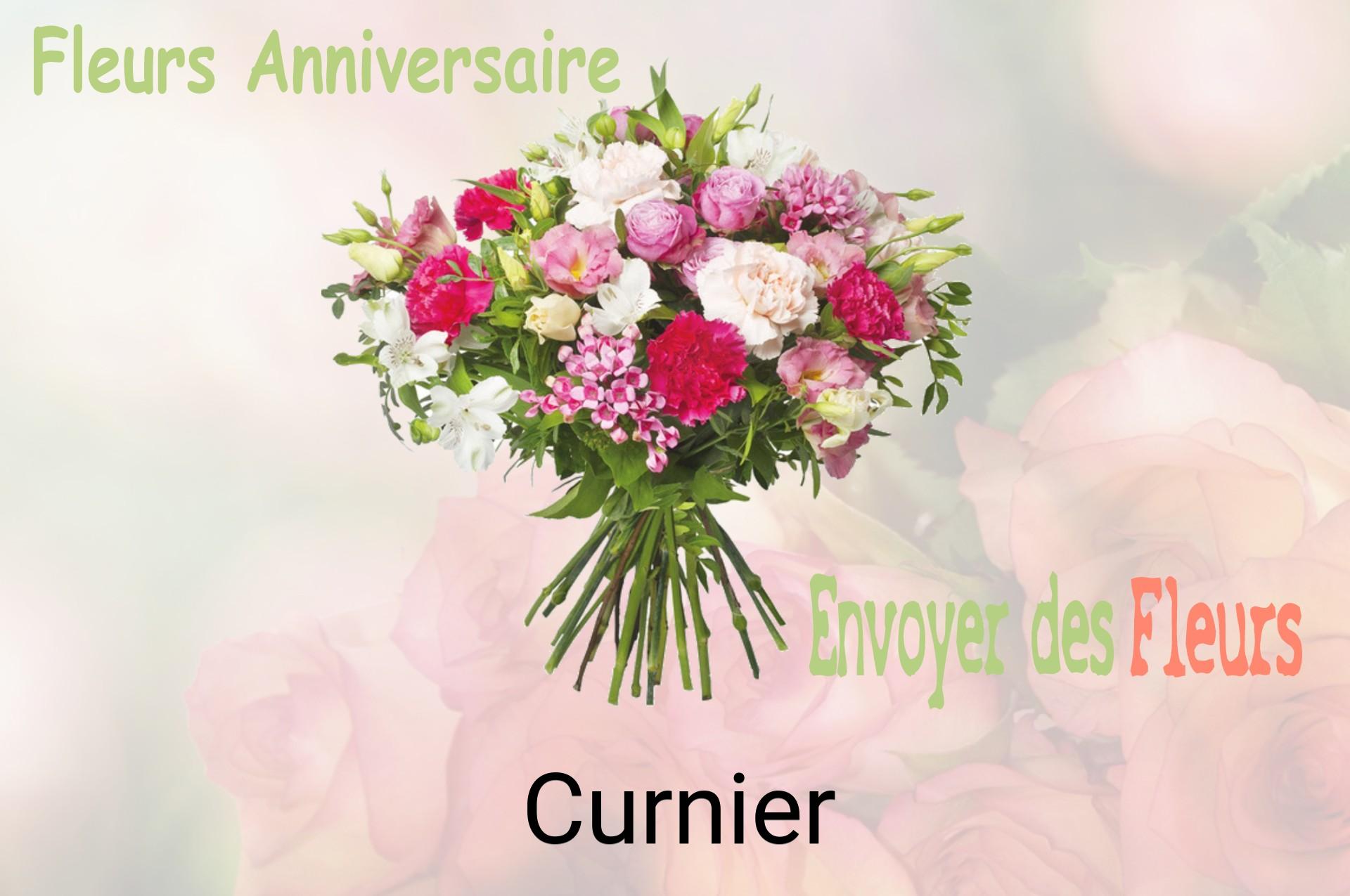 Bouquet de fleurs d’anniversaire livré à Curnier